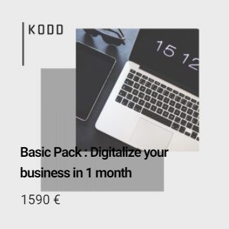 kodd group kodd korner koddlab basic pack digitalize your business in month