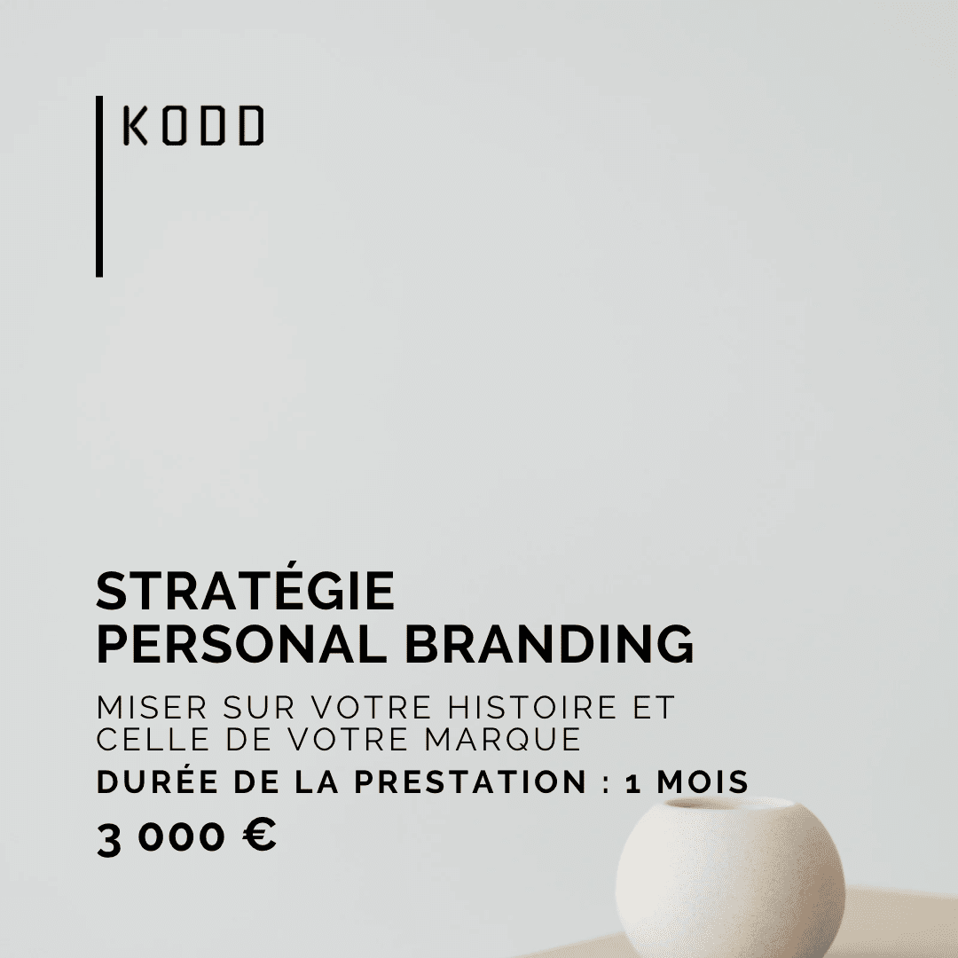 strategie personal branding koddlab kodd korner agence growth marketing digital paris